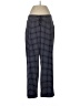Adrianna Papell 100% Polyester Houndstooth Blue Casual Pants Size L - photo 1