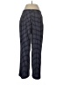 Adrianna Papell 100% Polyester Houndstooth Blue Casual Pants Size L - photo 2
