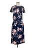 Unbranded Floral Blue Casual Dress Size S - photo 1