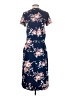 Unbranded Floral Blue Casual Dress Size S - photo 2