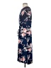 Unbranded Floral Blue Casual Dress Size S - photo 5