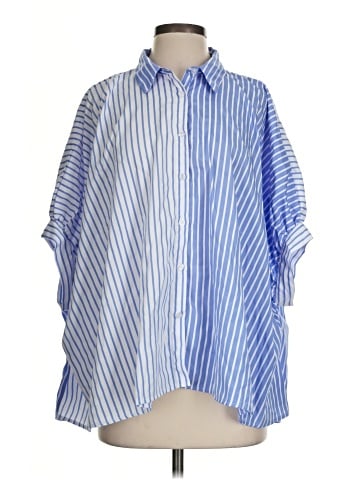 Day + Moon 3/4 Sleeve Blouse (view 1)