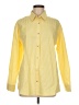 Diosun Color Block Yellow Long Sleeve Button-Down Shirt Size M - photo 1