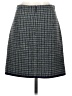 J.Crew 100% Wool Houndstooth Gray Wool Skirt Size 2 - photo 2