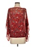 Max Studio 100% Polyester Red 3/4 Sleeve Blouse Size S - photo 1