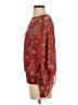 Max Studio 100% Polyester Red 3/4 Sleeve Blouse Size S - photo 5