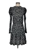 Scoop Polka Dots Black Cocktail Dress Size XS - photo 1