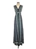 Max Studio Argyle Blue Teal Casual Dress Size XS - photo 1