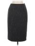 Le Suit 100% Polyester Chevron-herringbone Gray Formal Skirt Size 6 - photo 1