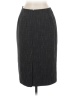 Le Suit 100% Polyester Chevron-herringbone Gray Formal Skirt Size 6 - photo 2
