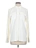 Scoop Color Block Ivory Long Sleeve Blouse Size S - photo 1