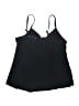 Trimshaper Floral Black Swimsuit Top Size 16 - photo 2