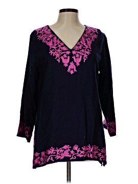 Gretchen Scott Designs 3/4 Sleeve Blouse