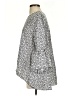 La Roque 100% Silk Silver Gray 3/4 Sleeve Silk Top Size 0 - photo 5
