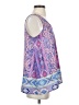 Fun2Fun Purple Sleeveless Blouse Size S - photo 4