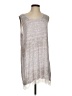 Logo Layers Silver Sleeveless T-Shirt Size XXS - photo 1