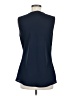 Nic + Zoe 100% Polyester Blue Sleeveless Blouse Size M - photo 2
