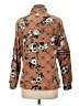Assorted Brands Floral Brown Zip Up Hoodie Size L - photo 2