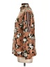 Assorted Brands Floral Brown Zip Up Hoodie Size L - photo 5