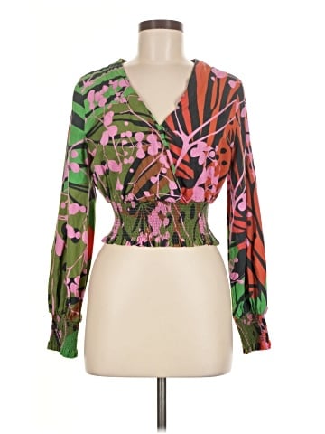 Roopa Pemmaraju Long Sleeve Blouse (view 1)