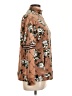 Assorted Brands Floral Brown Zip Up Hoodie Size L - photo 4