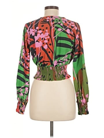 Roopa Pemmaraju Long Sleeve Blouse (view 2)