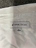 Gianni Bini Metallic Silver Long Sleeve Blouse Size L - photo 7
