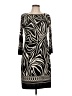 En Focus Studio Graphic Black Casual Dress Size 10 - photo 1