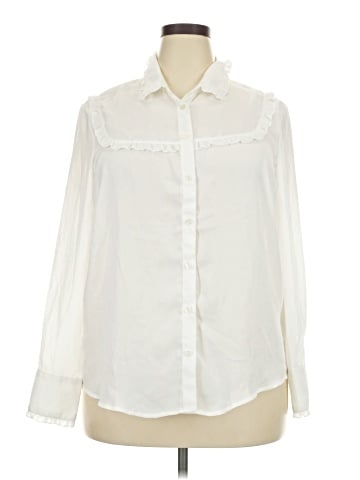 Brave Soul Long Sleeve Blouse (view 1)