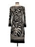 En Focus Studio Graphic Black Casual Dress Size 10 - photo 2