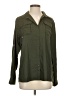 Unbranded 100% Polyester Green Long Sleeve Blouse Size S - photo 1