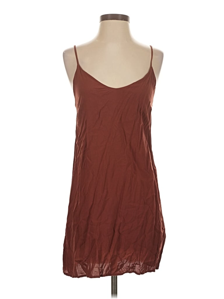 Pre-owned Forever 21 Casual Dress In Brown