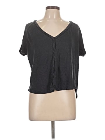 Wrap Short Sleeve Top (view 1)