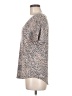 Z Supply Animal Print Gray Short Sleeve Top Size M - photo 5