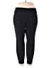 Lane Bryant Solid Black Active Pants Size 18 - photo 1