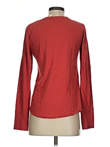Little Yellow Button Long Sleeve T-Shirt (view 2)