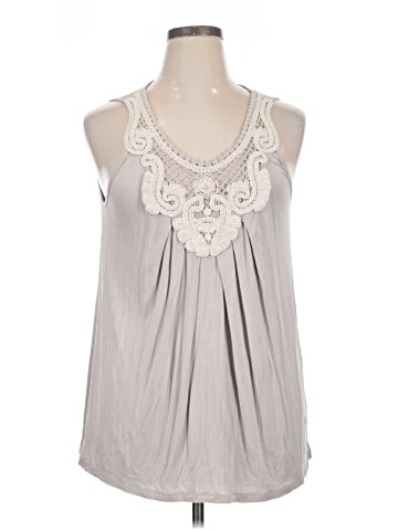August Silk Sleeveless Blouse (view 1)