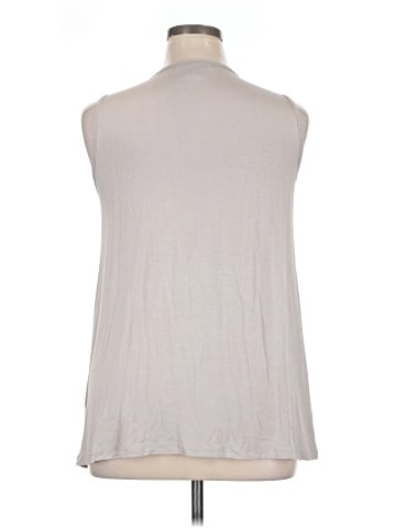 August Silk Sleeveless Blouse (view 2)