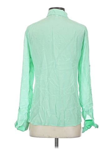 Banana Republic Long Sleeve Silk Top (view 2)