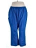Cherokee Solid Blue Active Pants Size 5X - photo 1