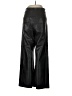 Zara 100% Polyurethane Black Casual Pants Size 6 - photo 2