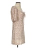 Bebop Floral Tan Casual Dress Size S - photo 4