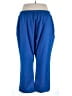 Cherokee Solid Blue Active Pants Size 5X - photo 2