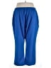 Cherokee Solid Blue Active Pants Size 5X - photo 2