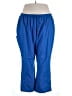 Cherokee Solid Blue Active Pants Size 5X - photo 1