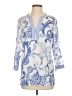 Talbots Blue 3/4 Sleeve Blouse Size S - photo 1