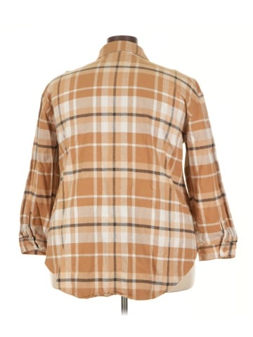 Lane Bryant 3/4 Sleeve Button-Down Shirt (view 2)