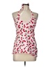 Talbots Paisley Pink Gray Halter Top Size Lg Petite - photo 1