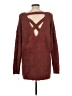 Kaisley Burgundy Pullover Sweater Size L - photo 2