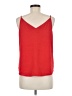 Express 100% Polyester Red Sleeveless Top Size Med Petite - photo 2